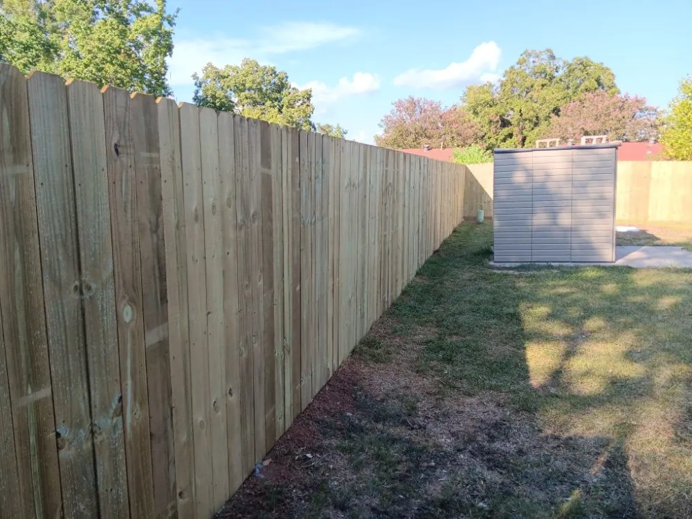 Custom landscape installation for residential properties in Shreveport, LA by Chuy's Lawn & Fence
