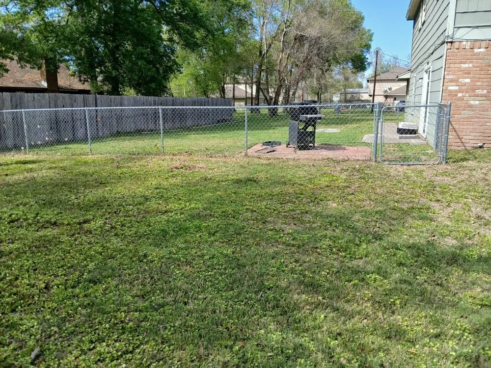 Affordable yard cleanup service with custom design across Conroe, TX - Chuys Lawn Service