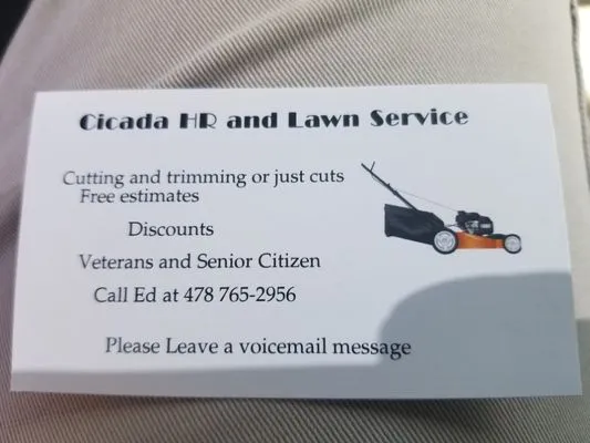 Cicada Lawn Service Logo