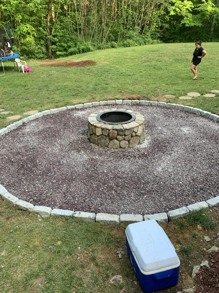 Custom landscape design in Marlborough, MA by Cifuentes Construction