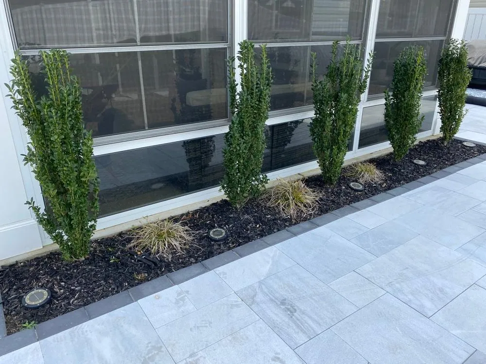 Local landscape installation in Charlotte, NC by Cifuentes Landscaping