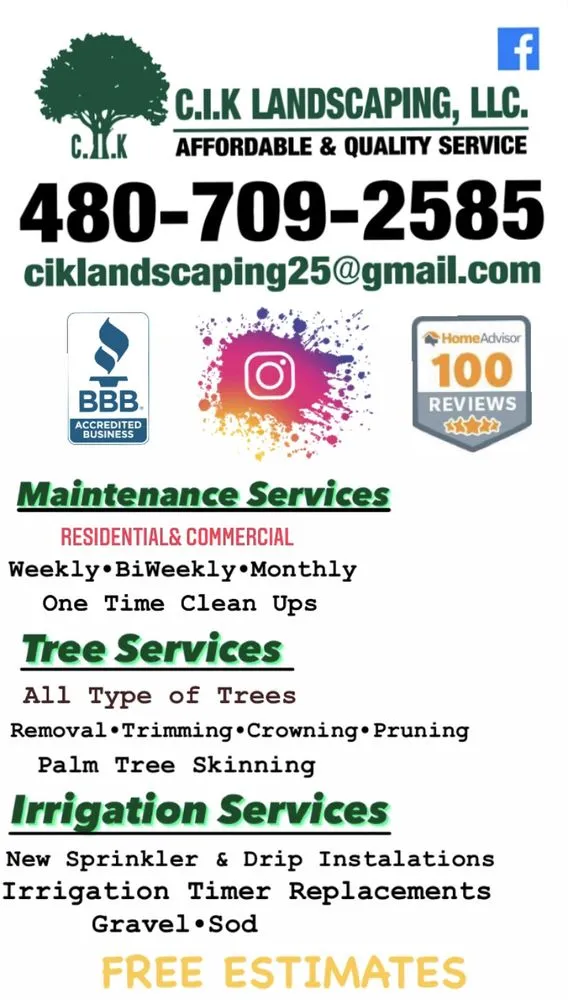 Affordable garden landscaping in Mesa, AZ - CIK Landscaping