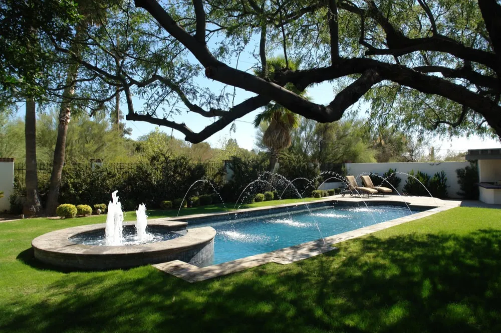 Local lawn mowing service for residential properties in Tucson, AZ by Cimarron Circle Construction