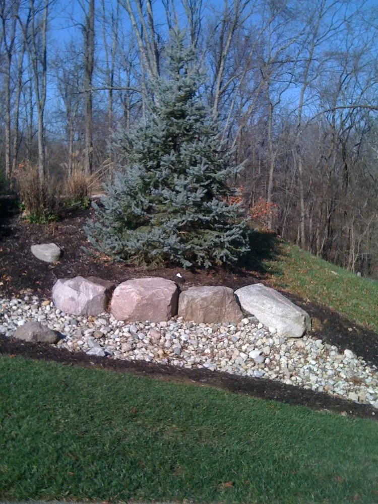 Professional landscape installation in Batavia, OH by Cincinnati Evergreen
