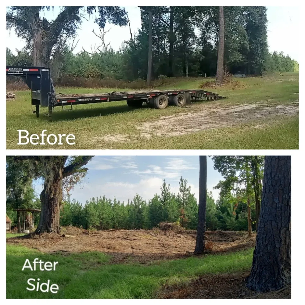 Affordable yard cleanup service in Glennville, GA by Circle C Farms Land Management