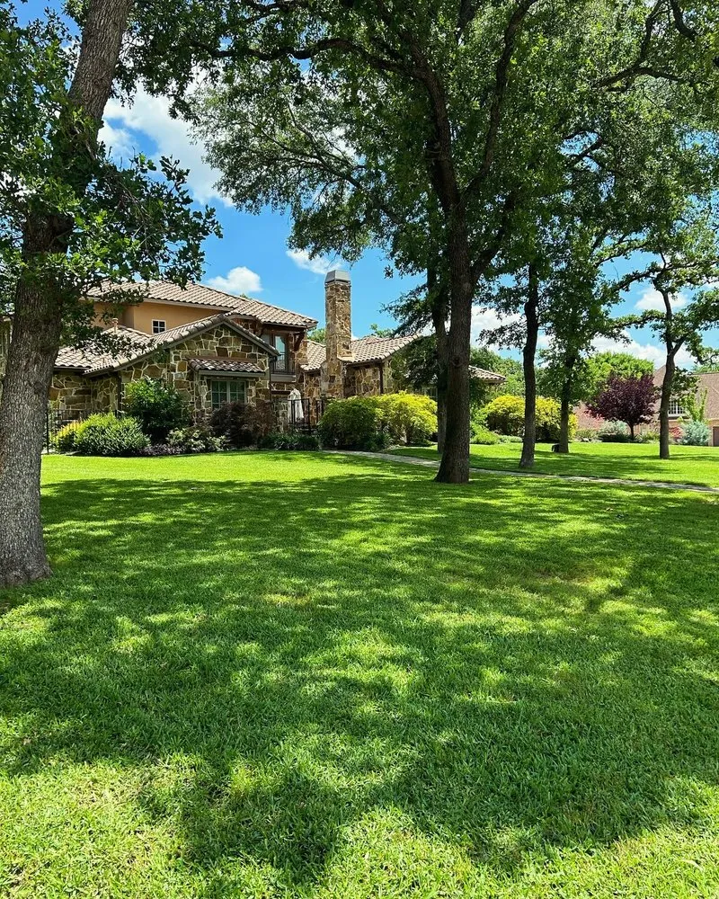 Reliable yard cleanup service with custom design in Keller, TX by Circle T Lawn Care & Services