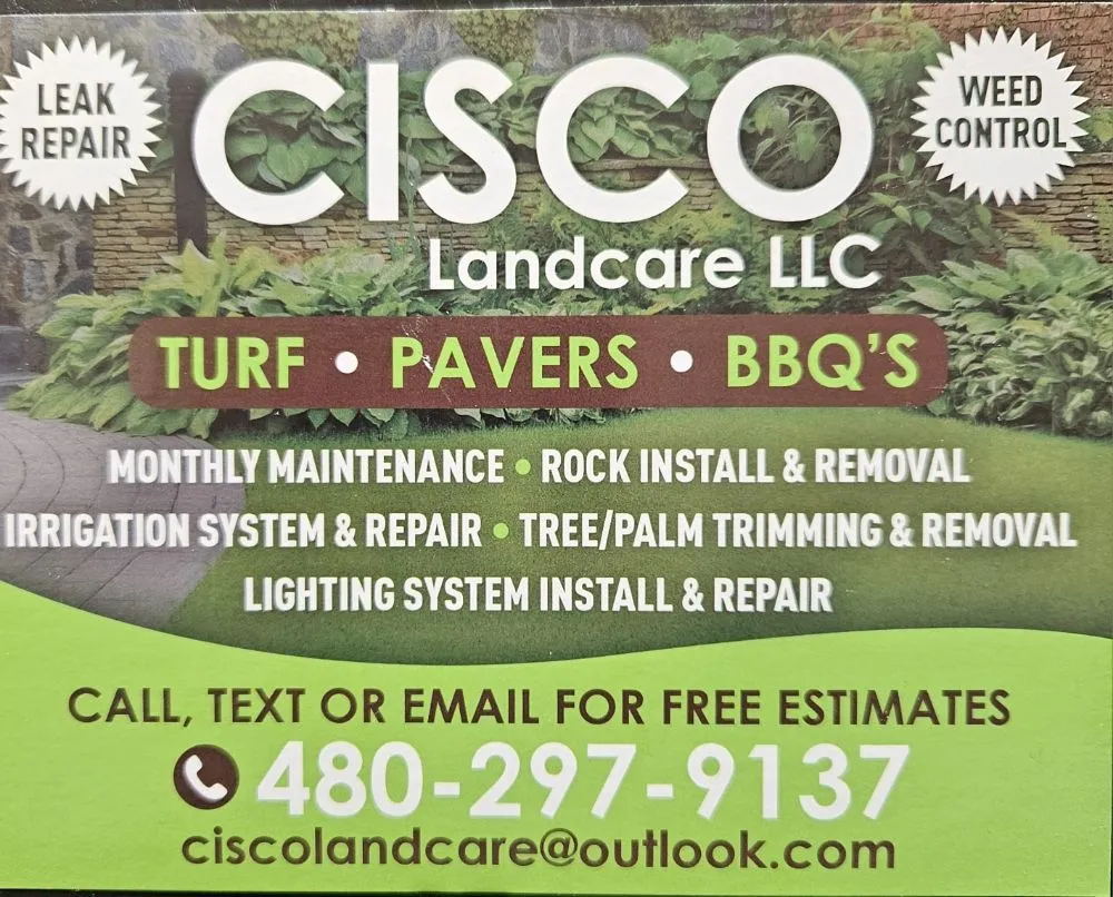 Top-rated landscaping services for outdoor upgrades across El Mirage, AZ - Cisco Landcare