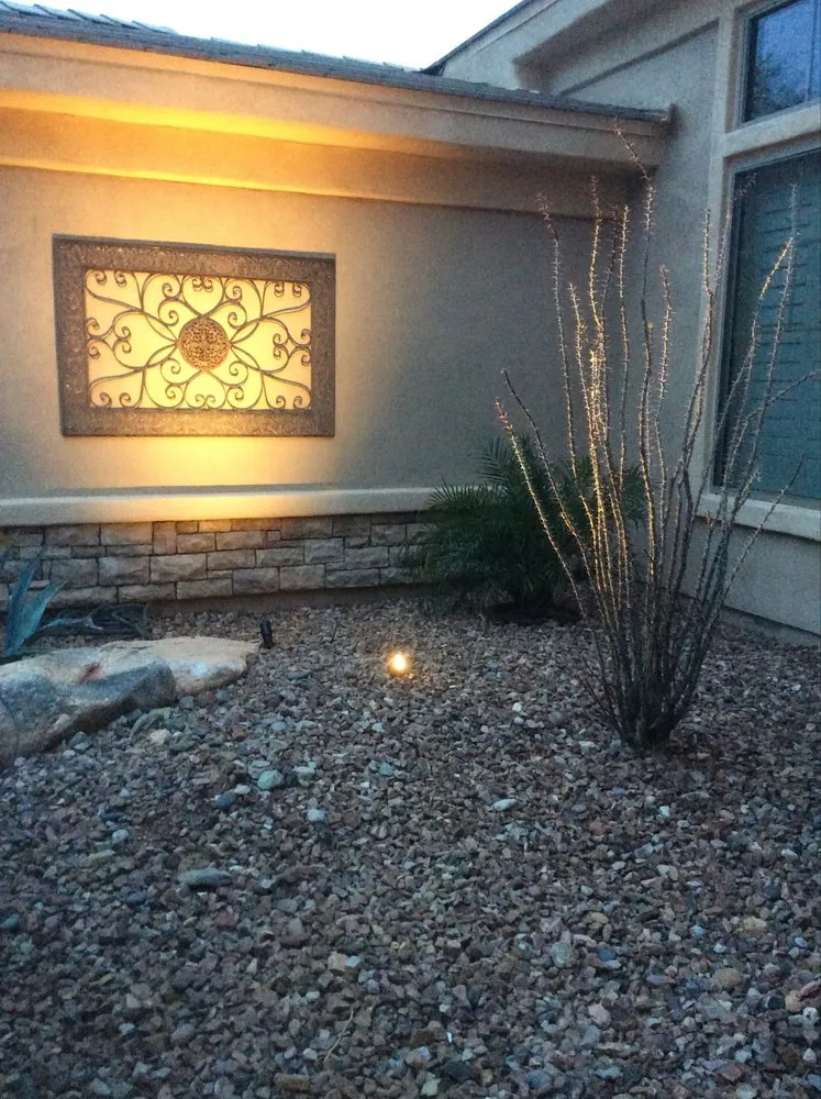Custom garden landscaping for beautiful yards in Glendale, AZ by Cisco Landscaping