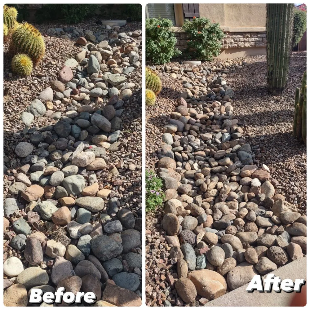 Expert landscape installation for beautiful yards in Glendale, AZ by Cisco Landscaping