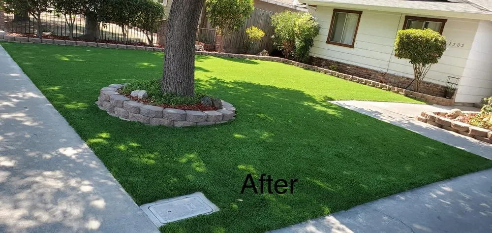 Expert residential landscaping for residential properties across Modesto, CA - Cisneros Landscaping