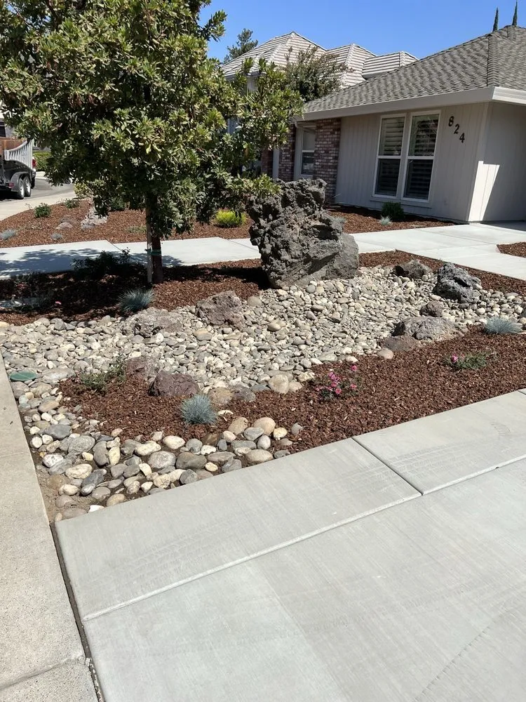 Trusted landscape design for homes in Modesto, CA by Cisneros Landscaping