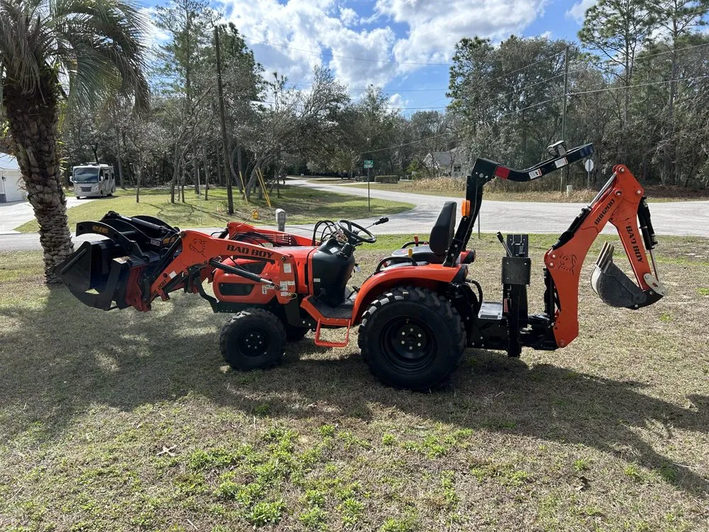 Custom garden landscaping for residential properties in Beverly Hills, FL by Citrus Tractor & Property Service