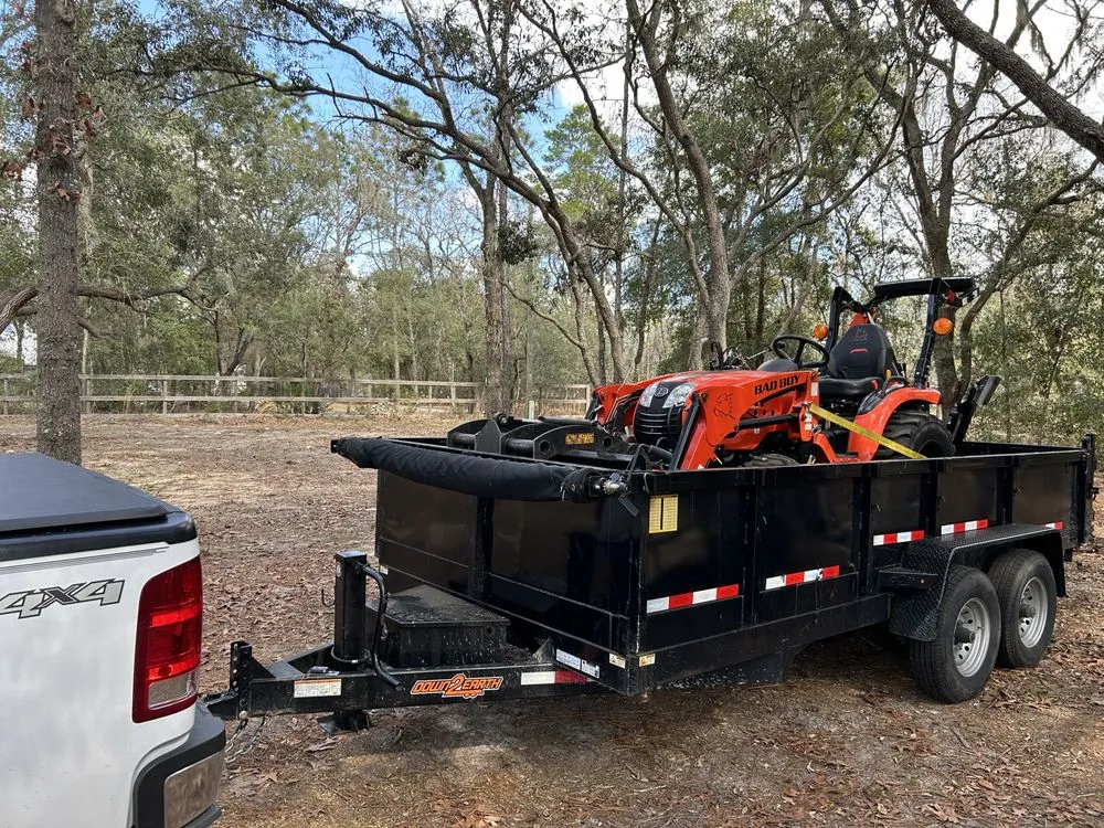 Custom landscape installation in Beverly Hills, FL - Citrus Tractor & Property Service