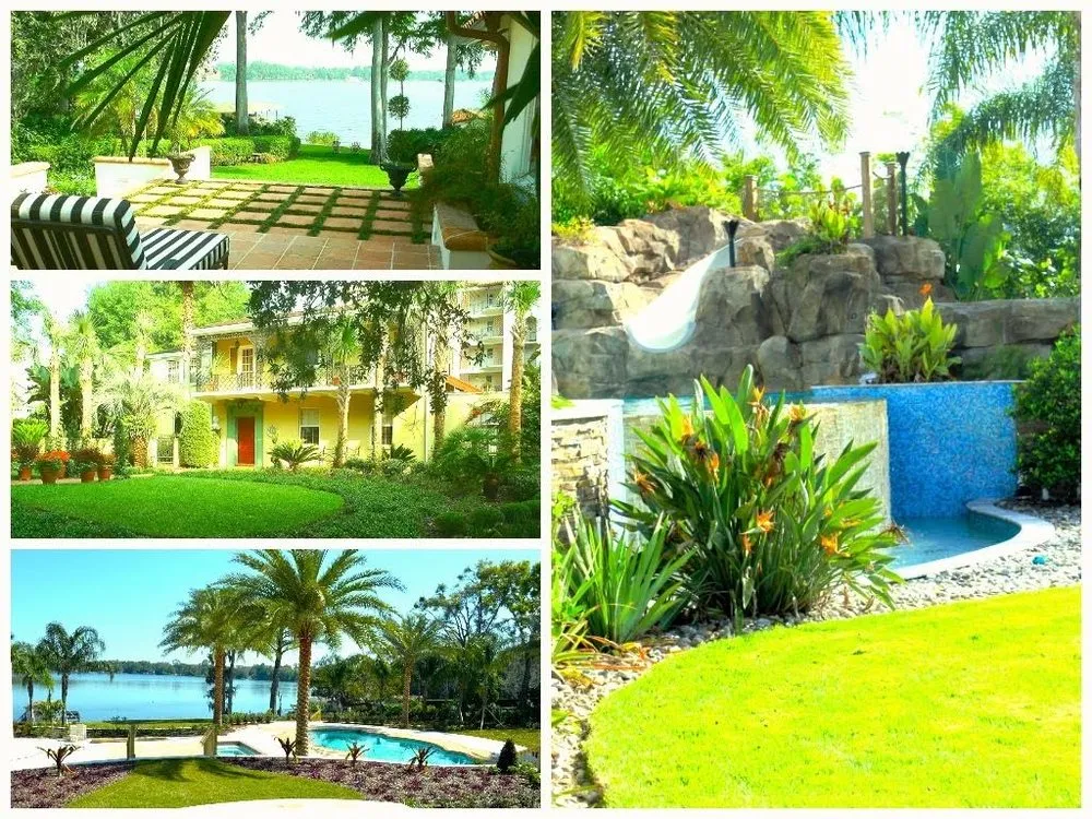 Custom yard cleanup service for year-round maintenance in Orlando, FL by City Beautiful Landscaping