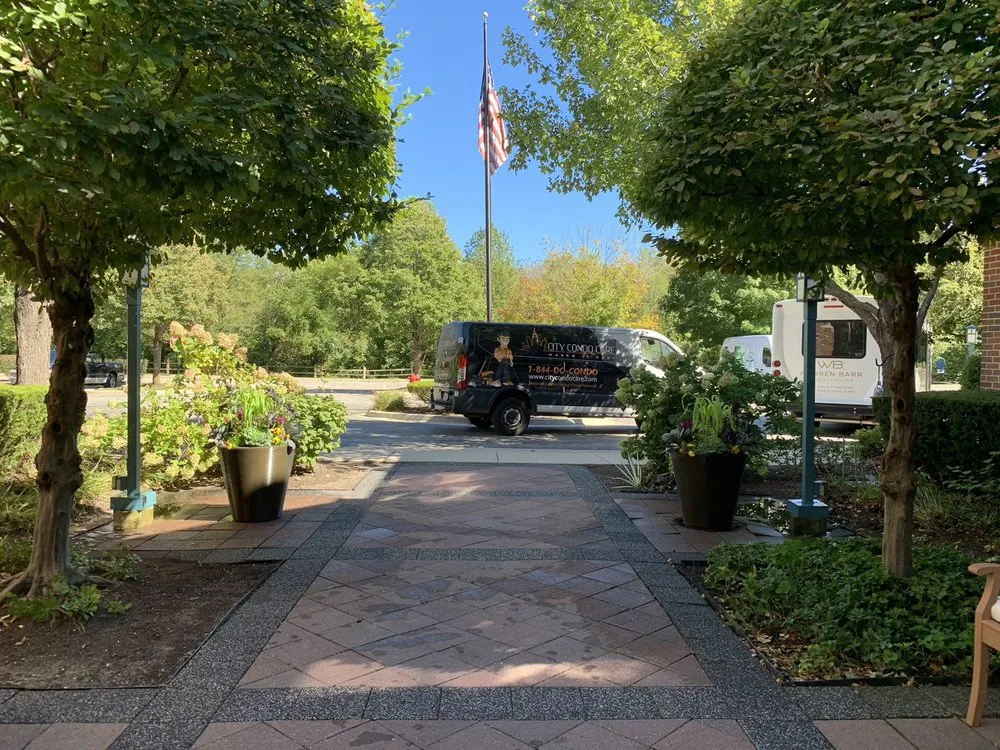 Professional outdoor landscaping for residential properties in Chicago, IL by City Condo Care