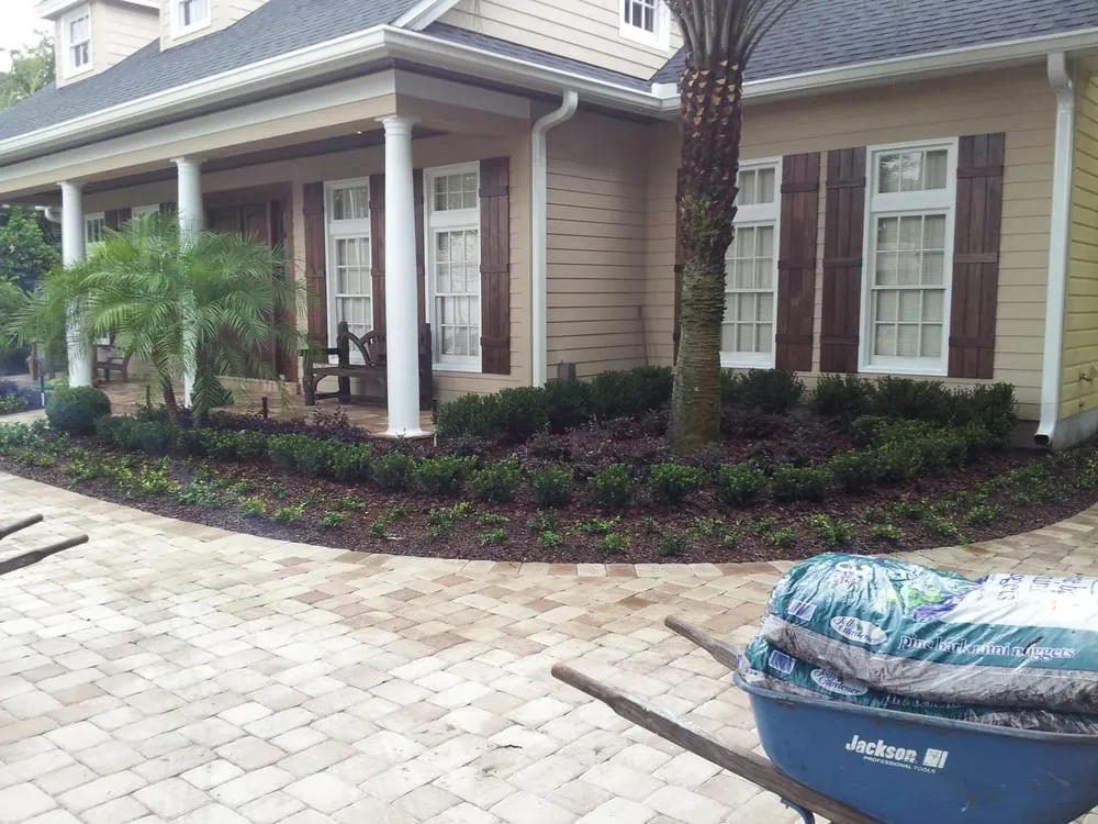 Expert residential landscaping for homes in Wesley Chapel, FL by City Living Landscaping