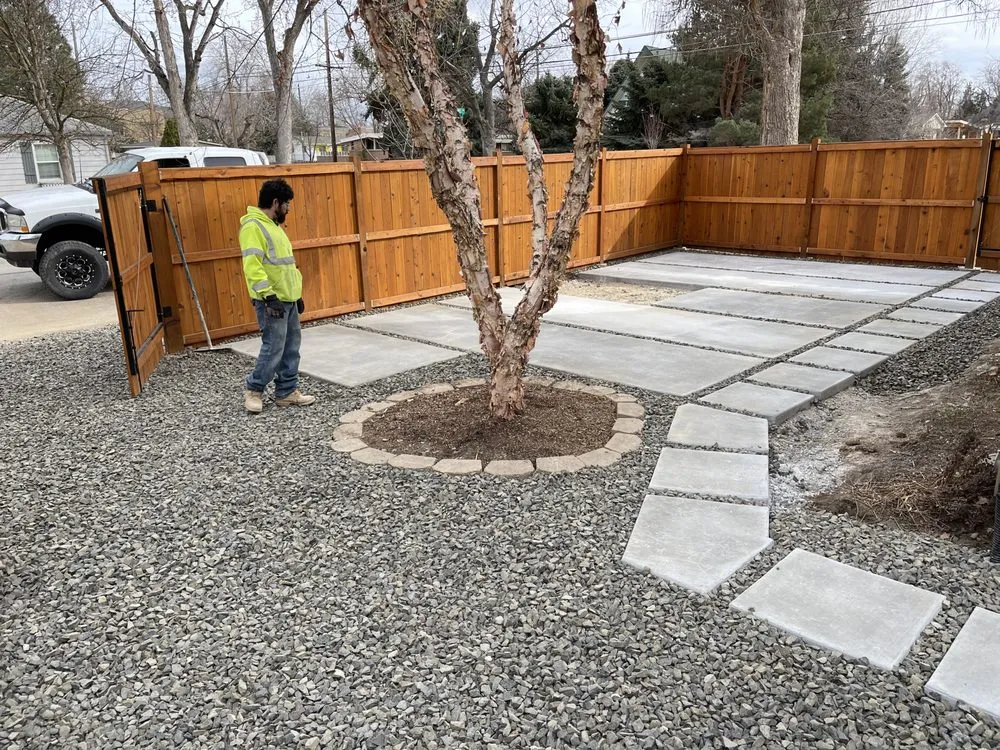 Professional lawn care service for residential properties in Boise, ID by City of Trees Construction