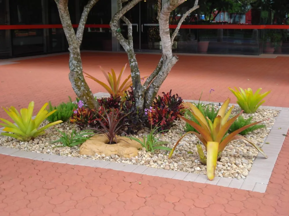 Custom garden landscaping in Oakland Park, FL - Citywide Lawn Service