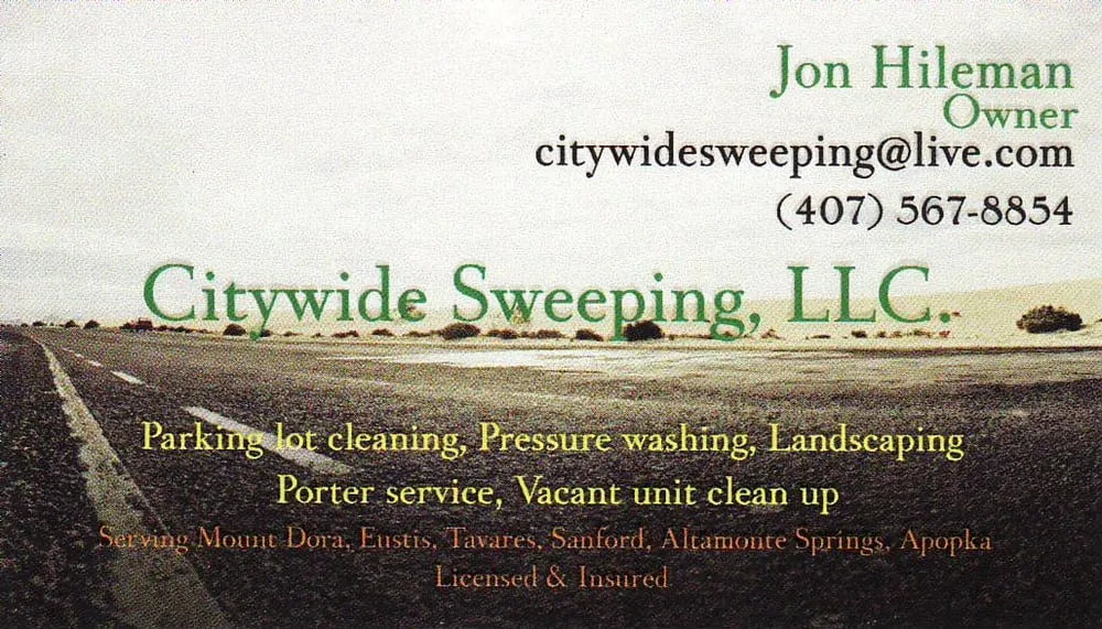 Professional garden landscaping in Mt Dora, FL - Citywide Sweeping