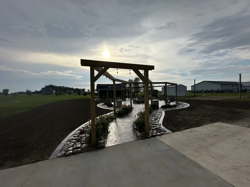 Reliable outdoor landscaping for homes in Dayton, OH by C&J Construction Services