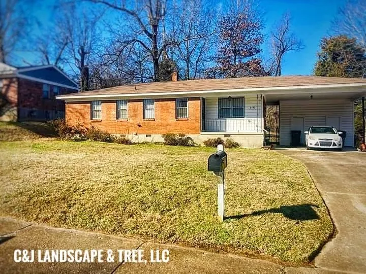 Professional lawn mowing service for residential properties in Germantown, TN by C&J Landscaping & Tree Service