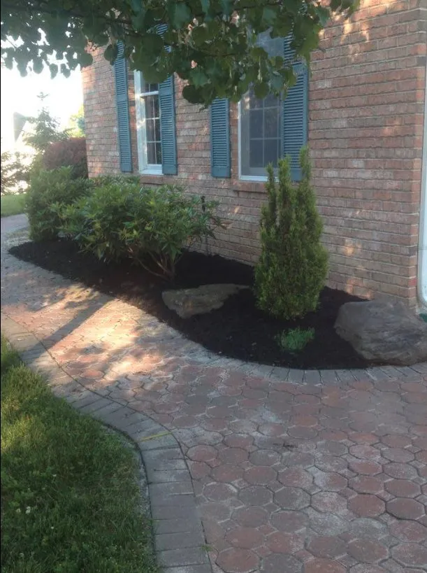 Affordable garden landscaping for beautiful yards in Henryville, PA by CJ Landscaping