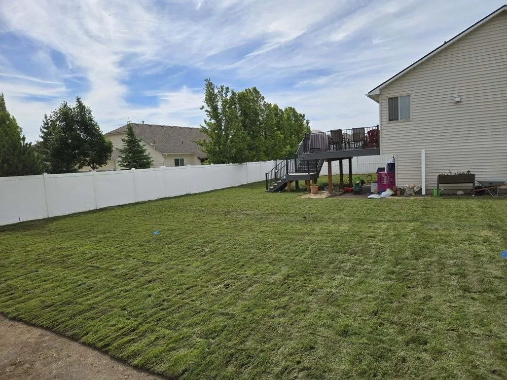 Professional yard cleanup service for homes in Spokane, WA by C&J Landscaping