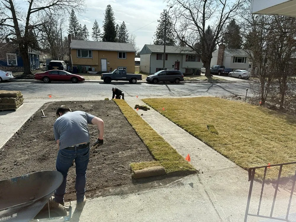 Custom outdoor landscaping for outdoor upgrades in Spokane, WA by C&J Landscaping