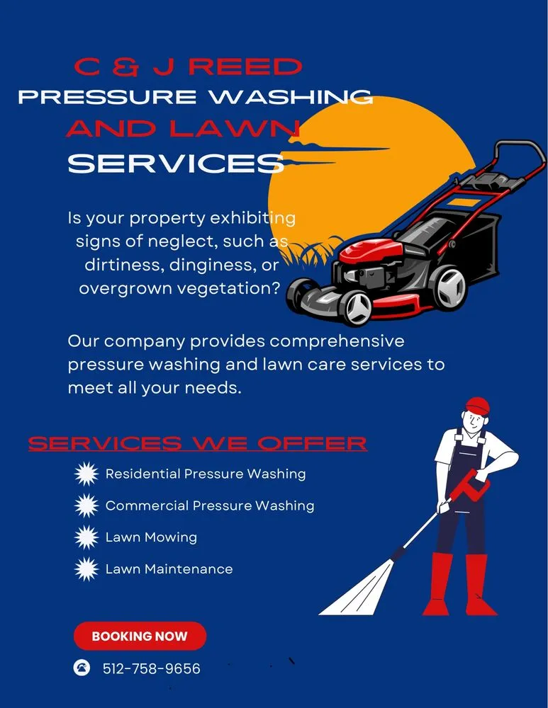 Trusted yard cleanup service experts serving Pflugerville, TX - C&J Reed Pressure Washing & Lawn Service