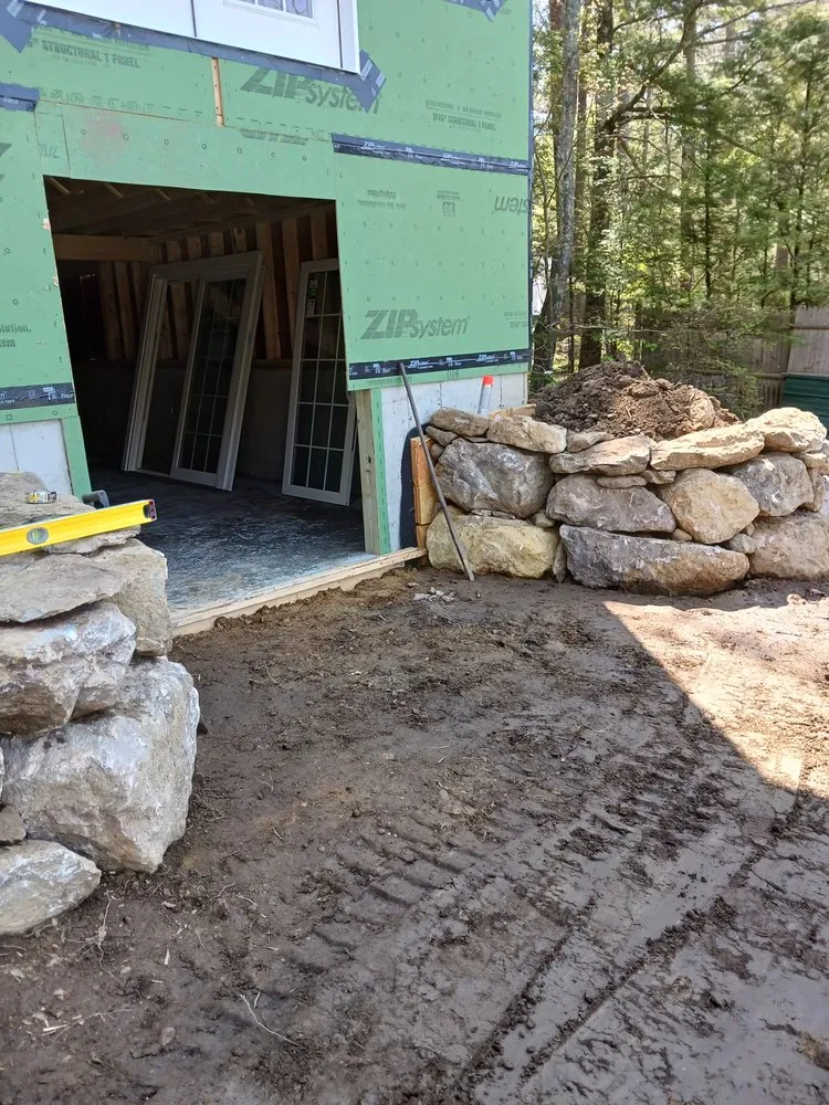 Trusted landscape installation for homes in Antrim, NH by CJB Excavation and Hardscape
