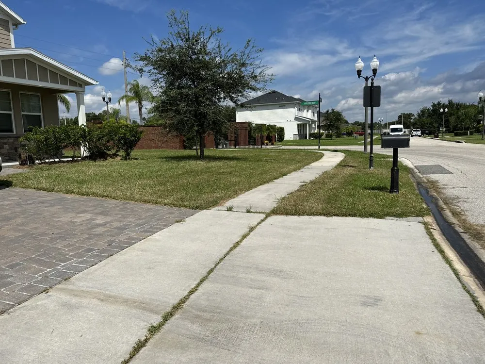 Custom landscape installation in Saint Cloud, FL - CJB Lawn Care