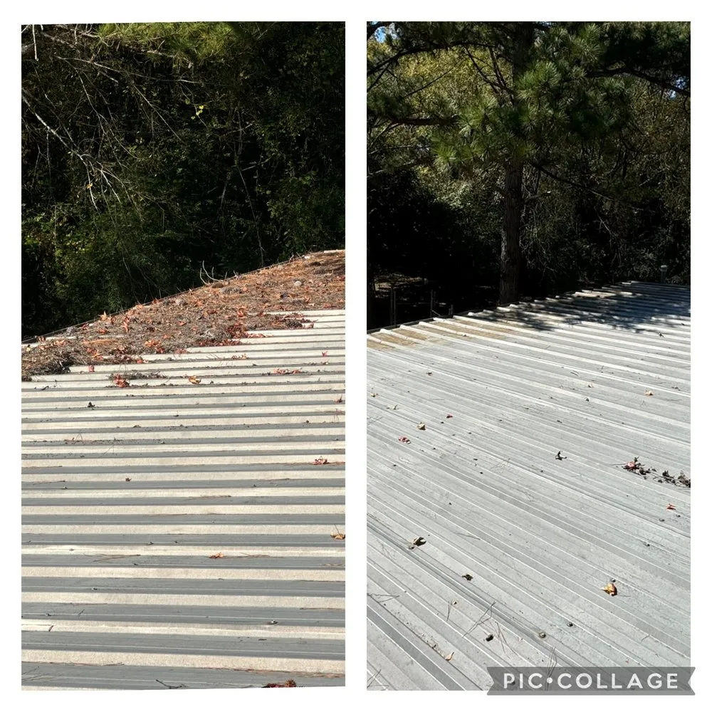 Affordable yard cleanup service for residential properties across Midland, GA - CJB Pressure Washing