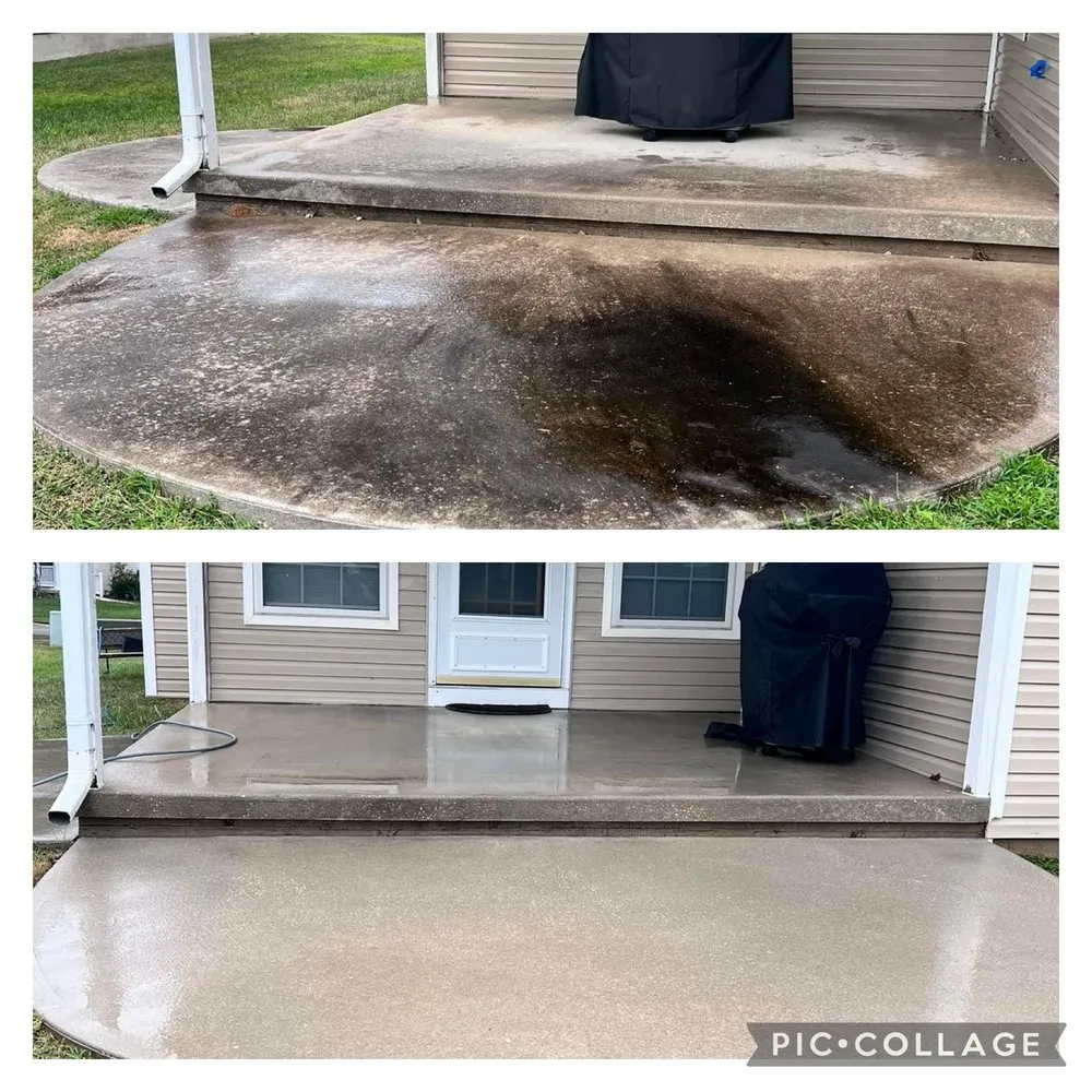 Professional outdoor landscaping for homes in Midland, GA by CJB Pressure Washing
