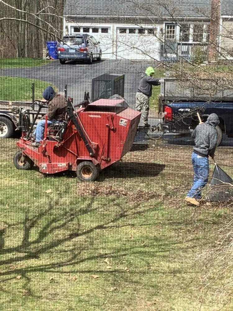 Local yard cleanup service for homes in East Windsor, CT by Cjn Landscaping & Lawncare