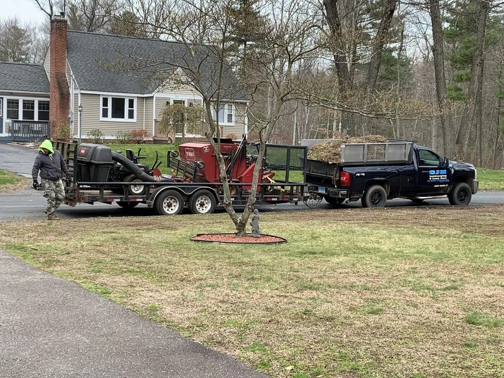 Professional yard cleanup service with custom design across East Windsor, CT - Cjn Landscaping & Lawncare