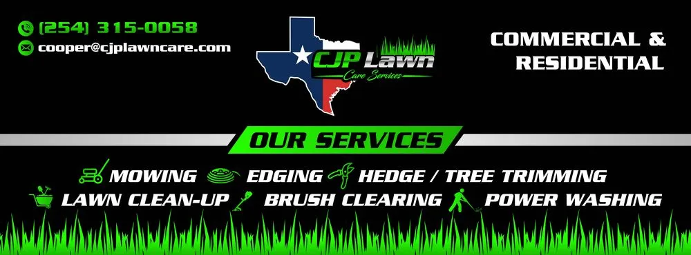 Expert residential landscaping experts serving Robinson, TX - CJP Lawn Care Services