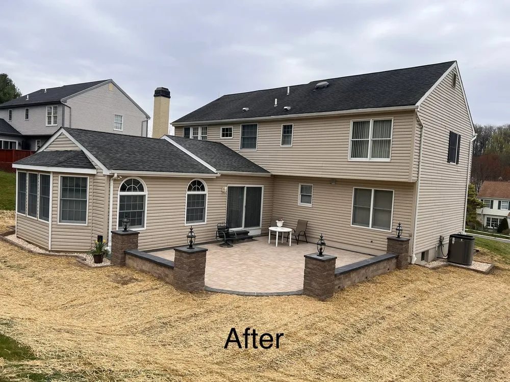 Custom garden landscaping in Exton, PA - CJQ Hardscaping & Landscaping