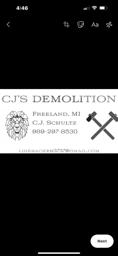 Affordable residential landscaping experts serving Freeland, MI - CJ’s Demolition