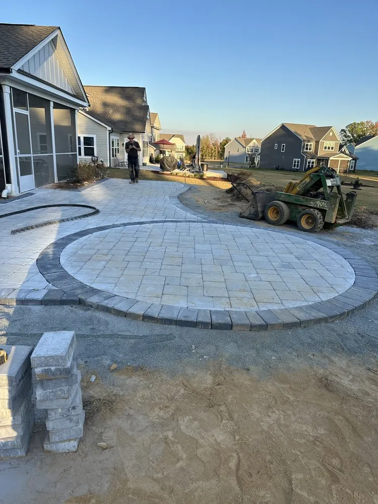 Professional garden landscaping for beautiful yards across Monroe, NC - CJ'S Hardscapes