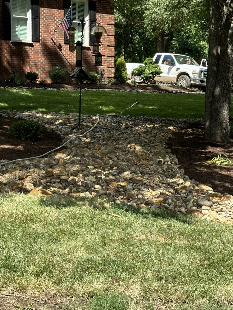 Custom yard maintenance for homes across Monroe, NC - CJ'S Hardscapes