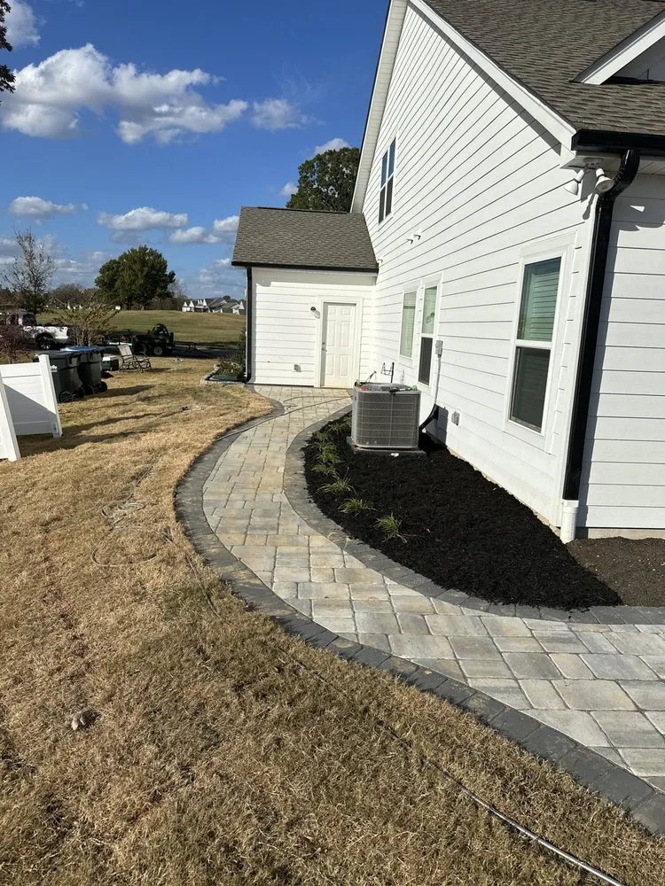 Top-rated garden landscaping for homes in Monroe, NC by CJ'S Hardscapes
