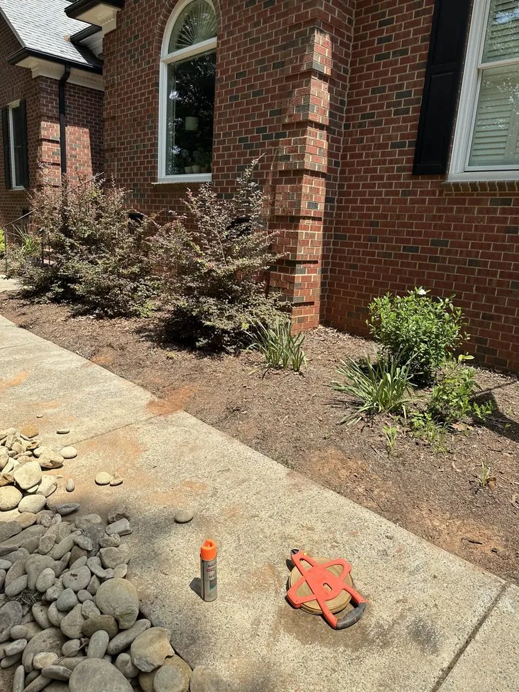 Top-rated lawn mowing service for residential properties in Monroe, NC by CJ'S Hardscapes