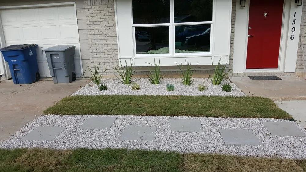 Custom landscaping services for beautiful yards across Pflugerville, TX - CJ's Landscape Design