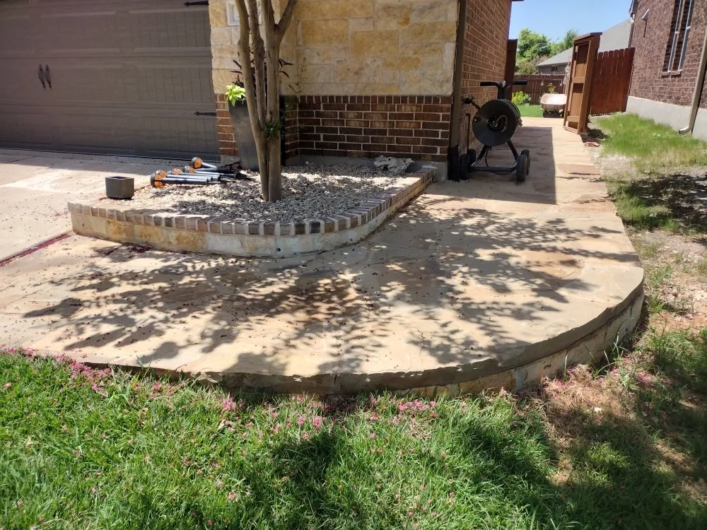 Expert lawn care service for residential properties in Pflugerville, TX by CJ's Landscape Design