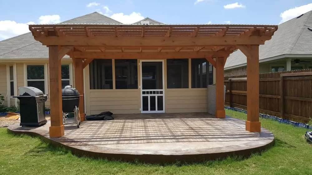 Custom yard cleanup service with custom design across Pflugerville, TX - CJ's Landscape Design