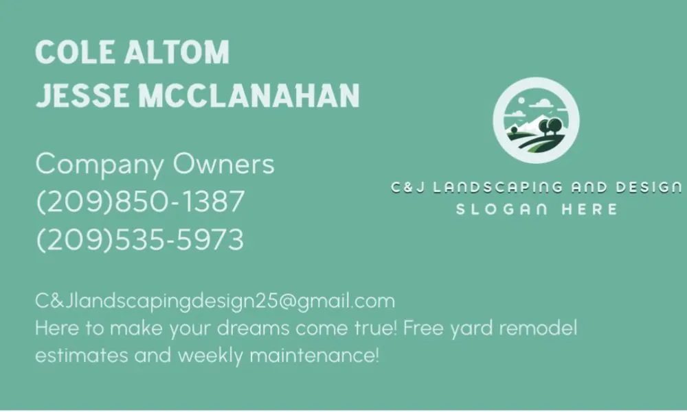 Affordable yard cleanup service with custom design across Denair, CA - C&J’s Landscaping and Design