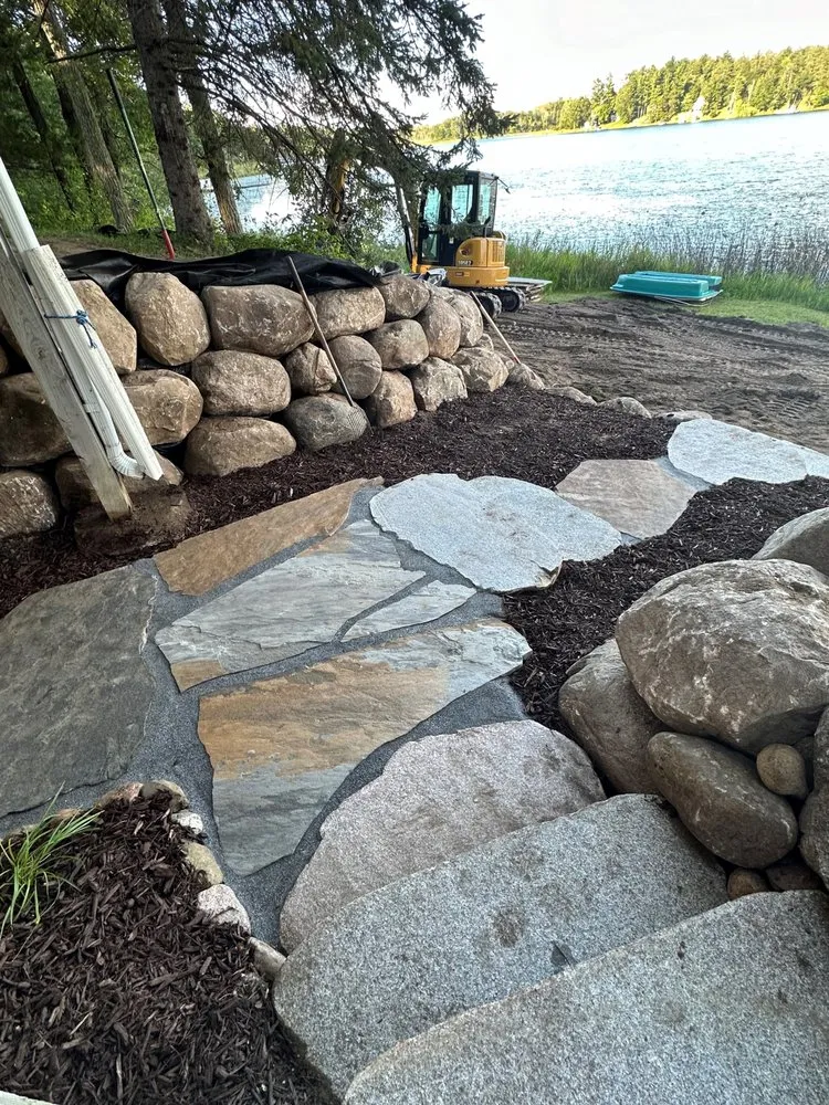 Reliable landscape design in Pequot Lakes, MN by CJ's Landscaping Company