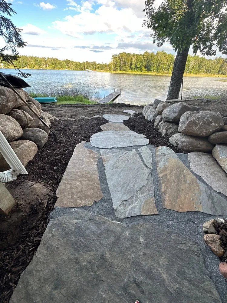 Custom yard cleanup service in Pequot Lakes, MN - CJ's Landscaping Company