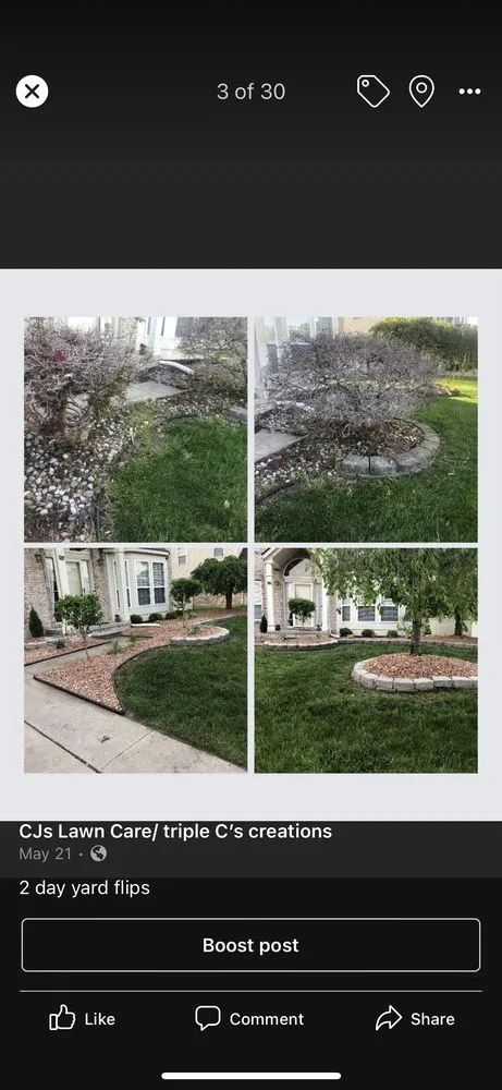 Custom yard cleanup service for outdoor upgrades in Farmington Hills, MI by CJ’s Lawn Care