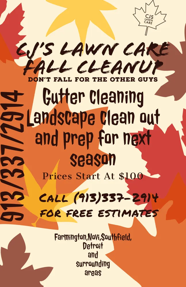 Top-rated yard cleanup service in Farmington Hills, MI - CJ’s Lawn Care